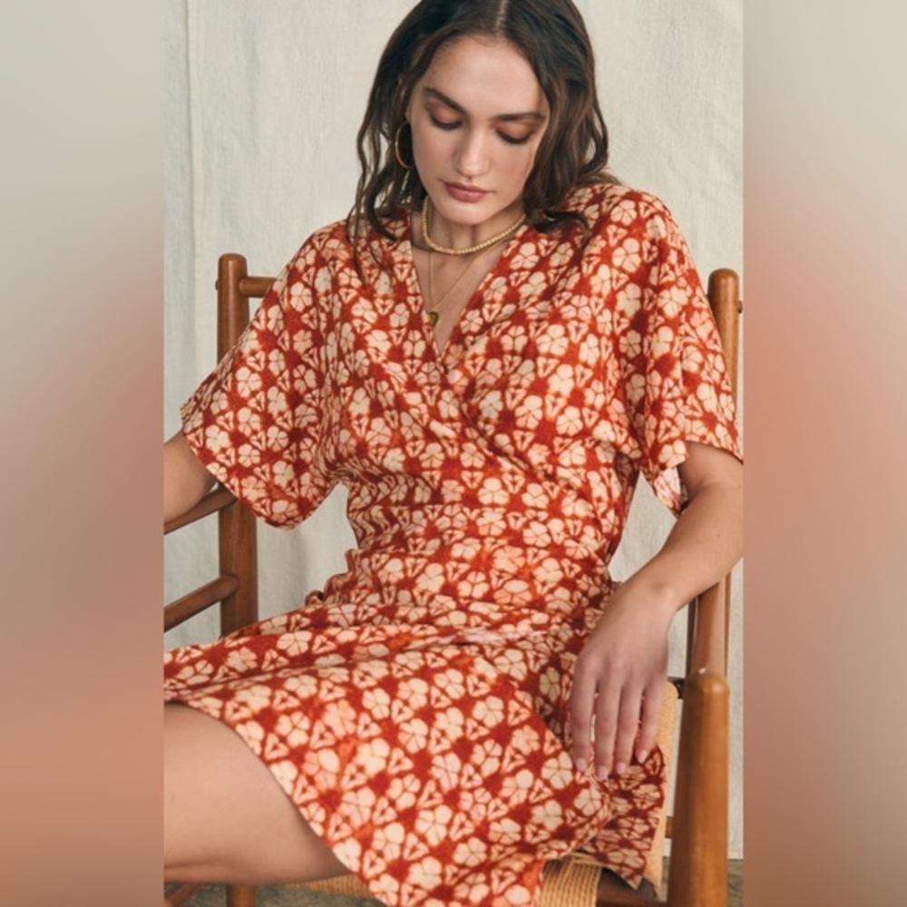 NEW…FAHERTY Willow Wrap Dress